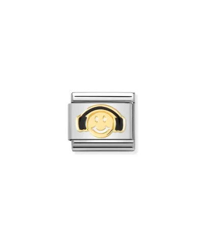 Charm, Composable Link, Smile with Headphones