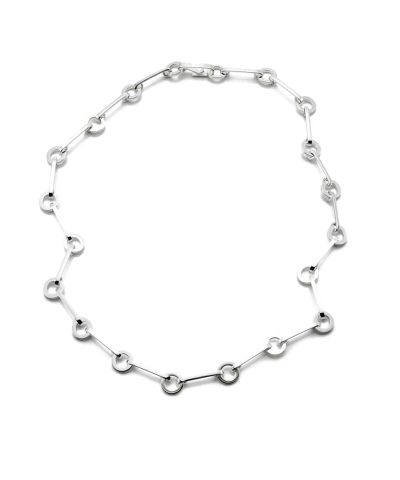 Alternative view of Efva Attling ring chain necklace