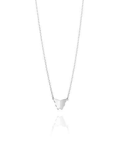 Alternative view of Efva Attling little miss butterfly necklace