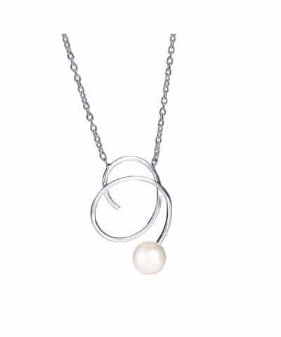 Efva Attling Little curly pearly necklace