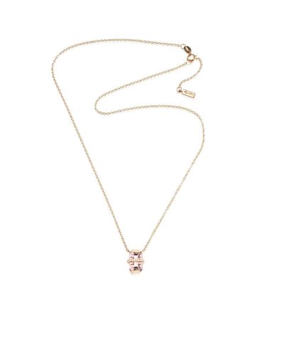 Efva Attling little bend over necklace - morganite