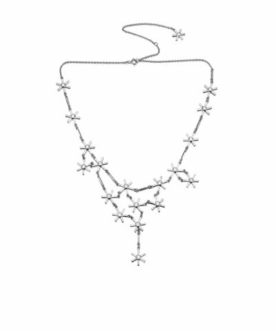 Efva Attling Starflower & stars collier