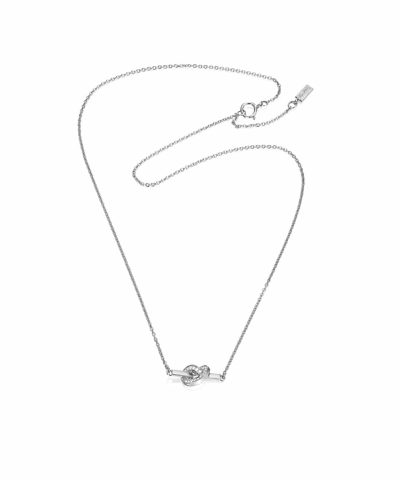 Efva Attling Love knot & stars necklace