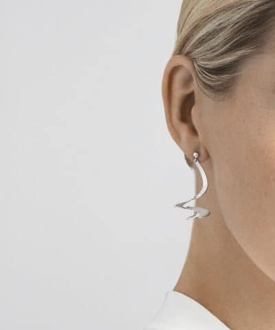 Alternative view of Georg Jensen Möbius Øreringer