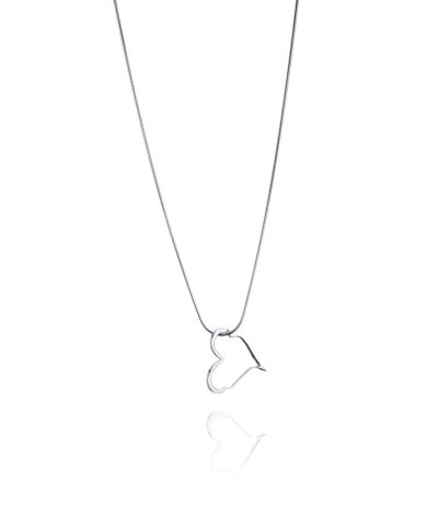 Alternative view of Efva Attling crazy heart pendant