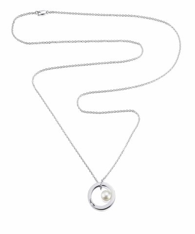 Efva Attling 60's pearl long necklace