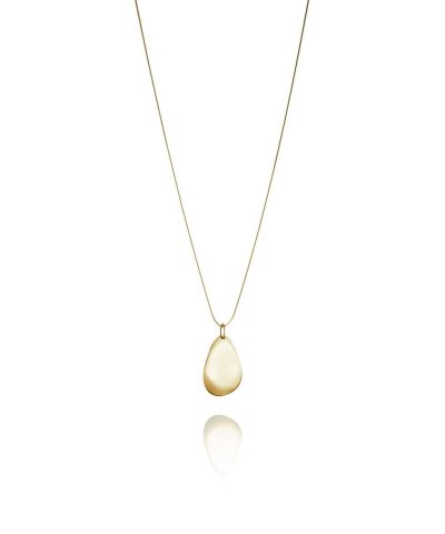 Efva Attling little rose petal pendant