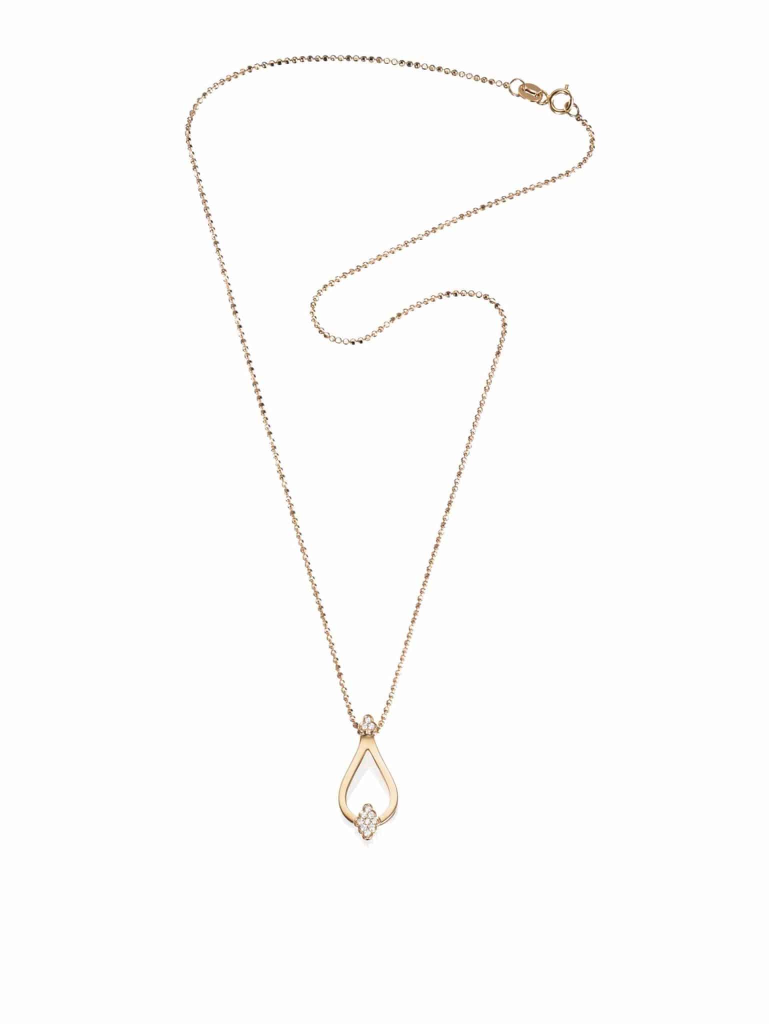 Efva Attling Little dew drops & stars pendant YG - Bilde 2