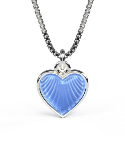 Pia&Per ANHENG,HJERTE BLÅ