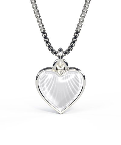 Pia&Per ANHENG, HJERTE HVITT