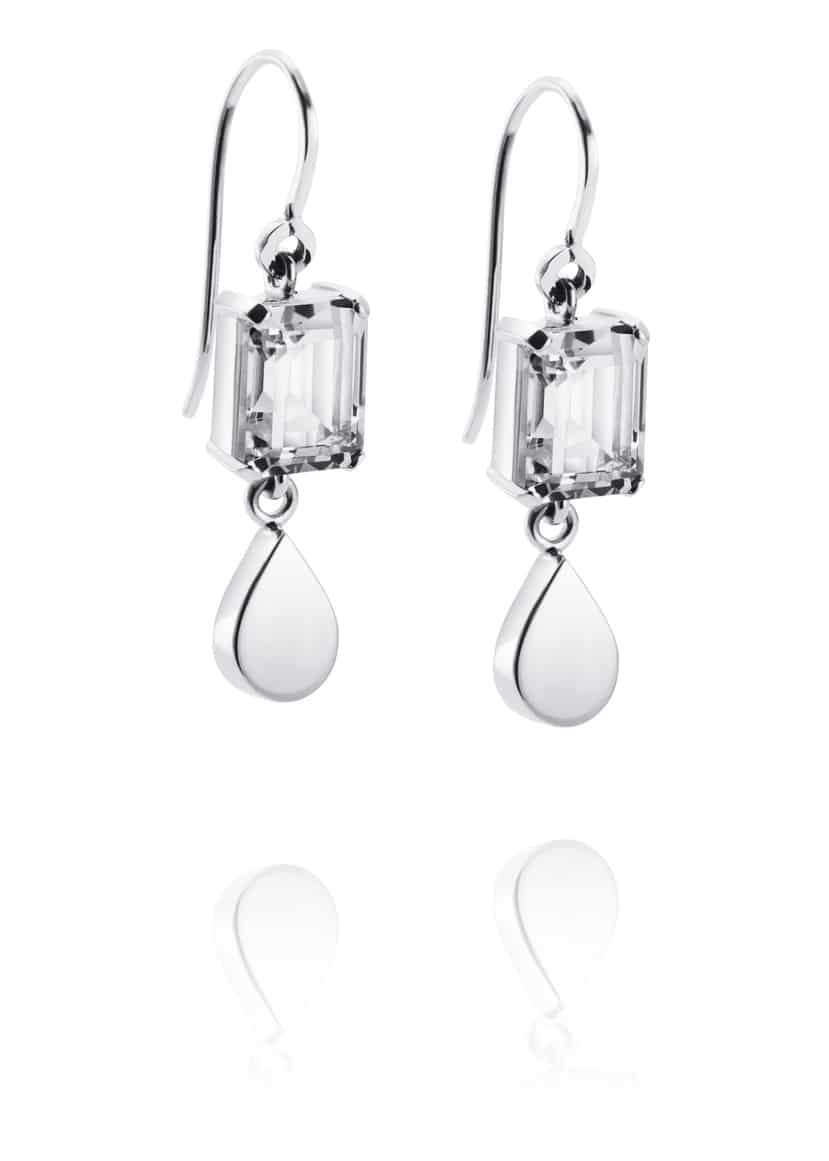 Efva Attling Crystal drop earrings