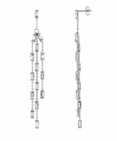 Alternative view of Efva Attling a clear dream splash earrings