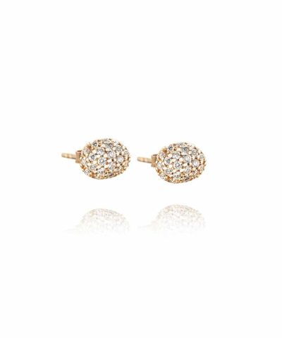 Efva Attling Love bead ear - diamonds