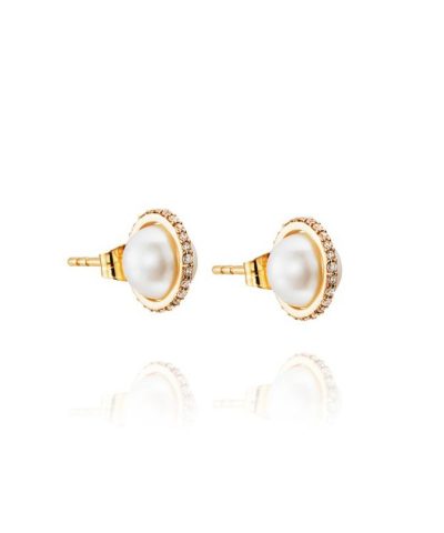 Efva Attling Day pearl & stars ear