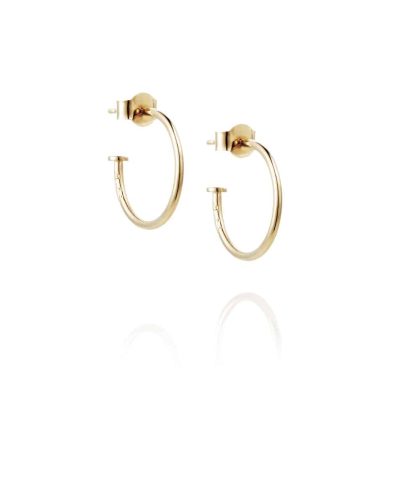 Efva Attling 101 hoops gold