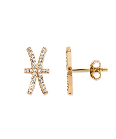 Alternative view of Efva Attling Double trouble & stars ear