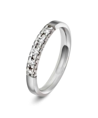 Christophersen Hvitt Gull Ring Allianse 0,20 WP1 5 br