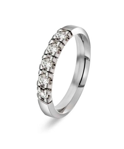 Christophersen Hvitt Gull Ring Allianse 0,45 WP1 5 br
