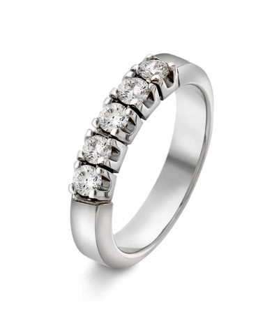 Christophersen Hvitt Gull Ring all sigma 0.60 TW SI 5br