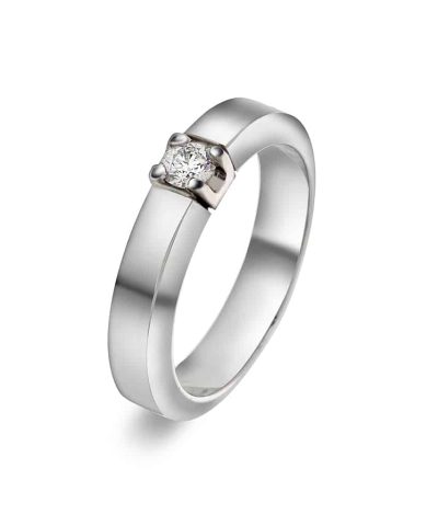 Christophersen Hvitt Gull Ring all sigma 0,15 TWSI 1b