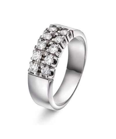 Christophersen Hvitt Gull Ring sigma 0,50 TWSI 10 br