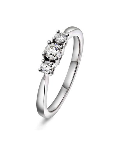 Christophersen Hvitt Gull Ring 0,35 TWSI 1+2 br