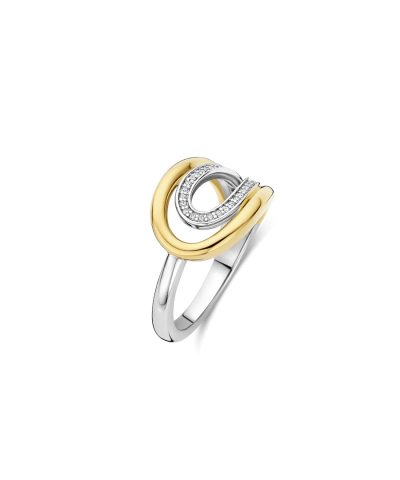 Ti Sento Organic Zirconia Ring