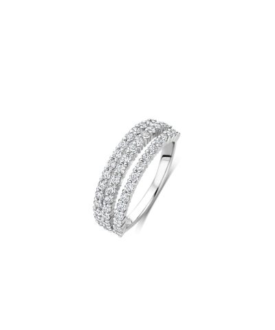Ti Sento Stardust Zirconia Ring - M model