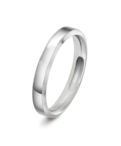 Christophersen Hvitt Gull Ring all. u/diam 3,5mm