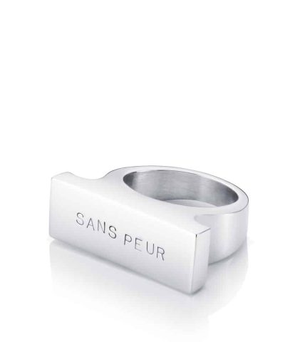 Alternative view of Efva Attling funky ring- sans peur