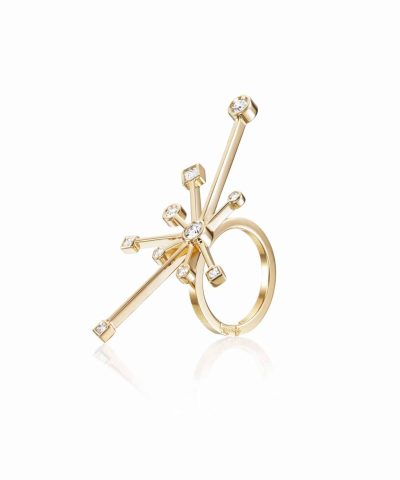 Efva Attling Kaboom & stars ring