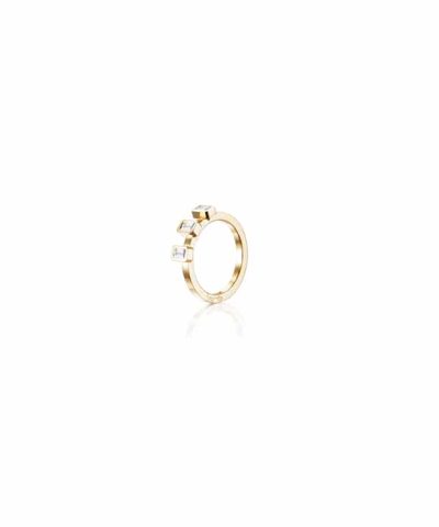 Efva Attling Baguette wedding ring 0.30 ct
