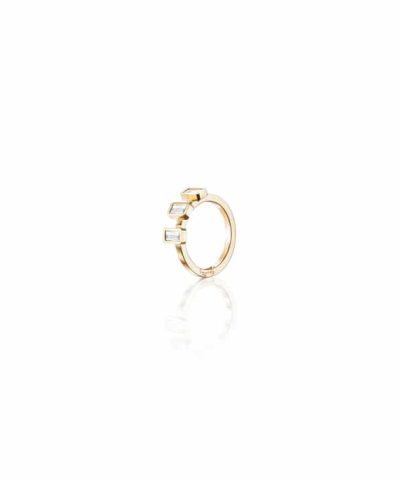 Efva Attling Baguette wedding ring 0.60 ct