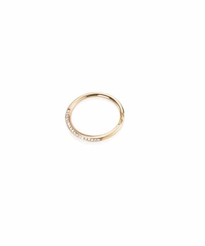 Alternative view of Efva Attling sparkling way ring YG