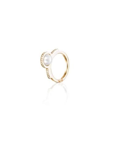 Efva Attling day pearl & stars ring
