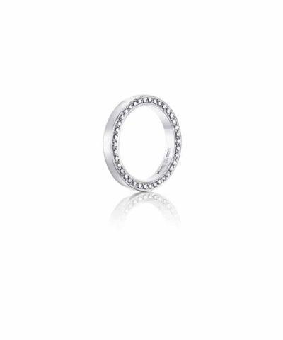 Efva Attling Half round & stars on side ring