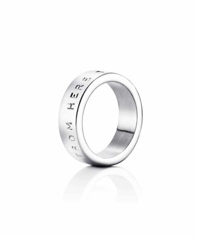 Efva Attling From here to eternity stamped ring