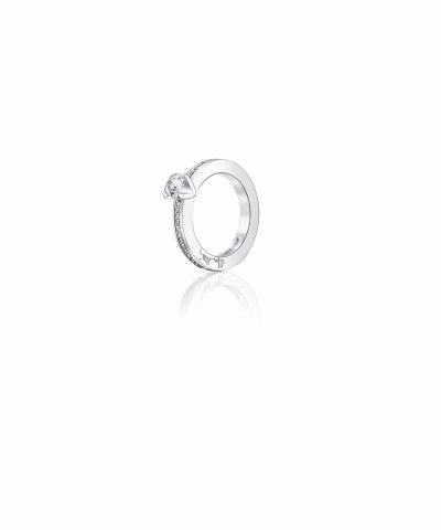 Efva Attling Heart to heart ring 0.50 ct
