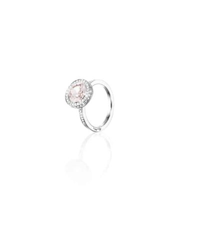 Efva Attling halo ring- morganite