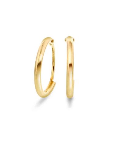 Pan Jewelry Øreringer i Gull 11mm