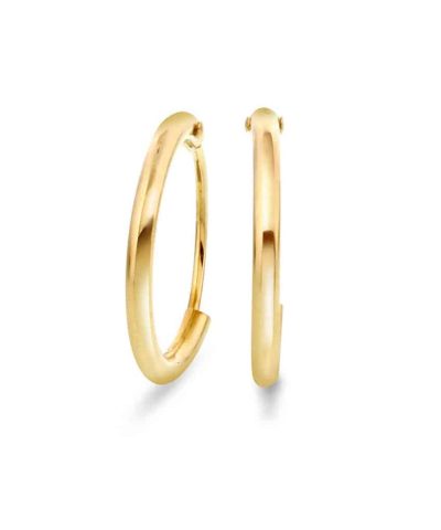 Pan Jewelry Øreringer i Gull 13mm