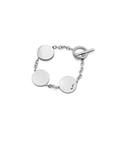 Alternative view of Efva Attling disc bracelet