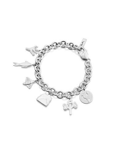 Alternative view of Efva Attling save the earth bracelet