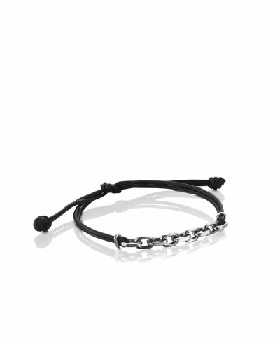 Efva Attling Chain chain leather bracelet