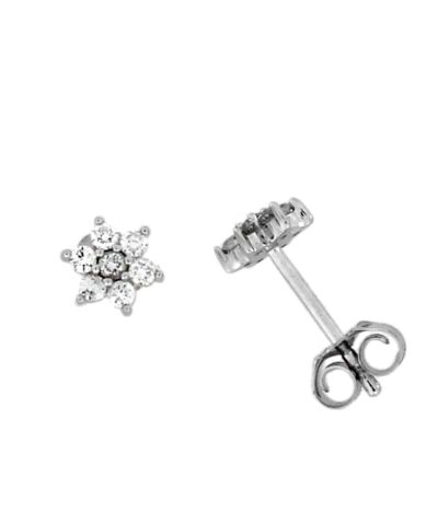 Rosettøredobber, Diamant 0.20ct (WSI)