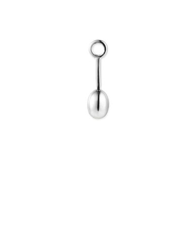 Efva Attling love bead long charm- silver