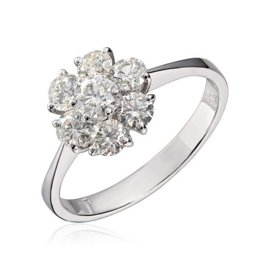 Ring rosett 1.00ct WSI