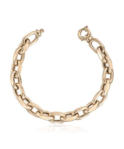 Armbånd i 14K gult gull