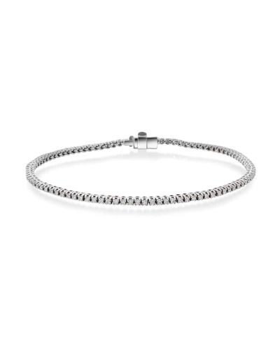 Christophersen Hvitt Gull Armbånd 2,50 TWSI