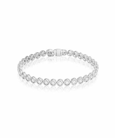 Christophersen Hvitt Gull diamant Armbånd 2.00 WSI